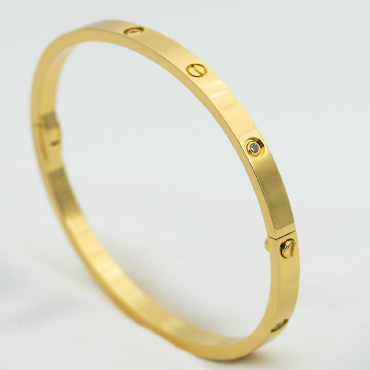 {💎CC JEWELRY}  LOVE BRACELET 3.65MM 6 DIAMONDS