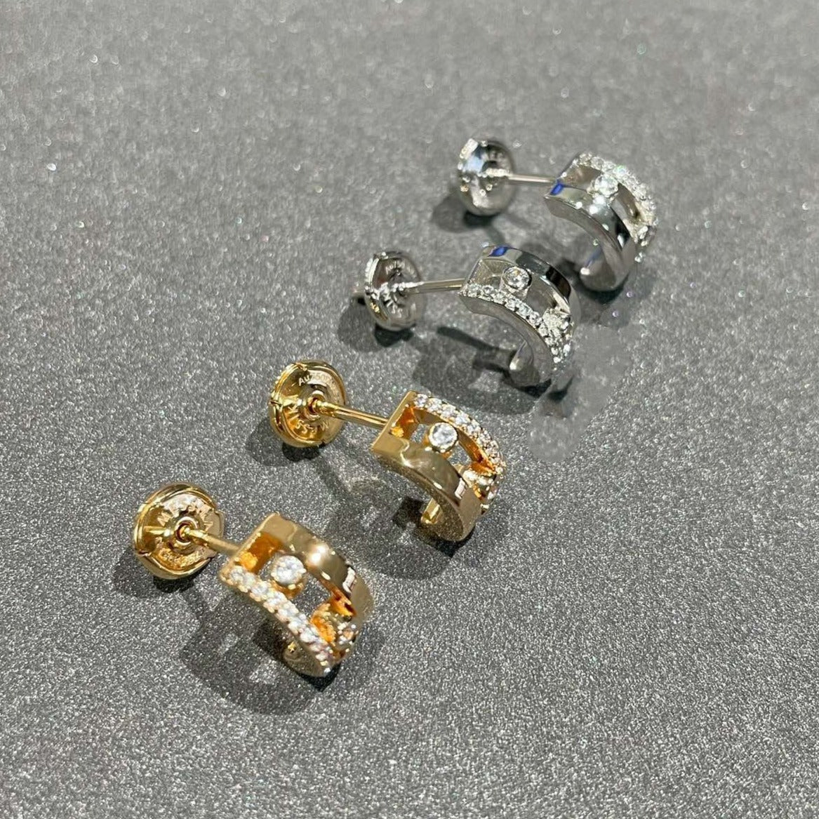 [CC ]MOVE ROMANE EARRINGS DIAMOND MESSIKA