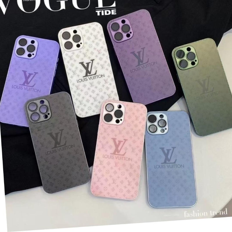 Fashion Aesthetic Shock Absorbing Protective Phone Case L*V Series、Fashion Phone Case