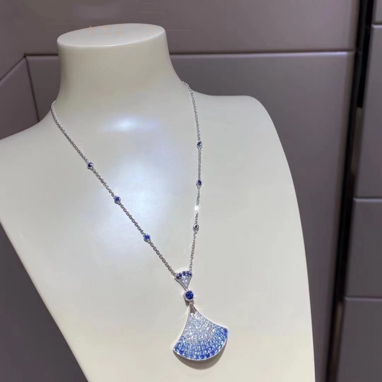 [Bulga JEWELRY]DREAM NECKLACE AGATE SILVER DIAMOND
