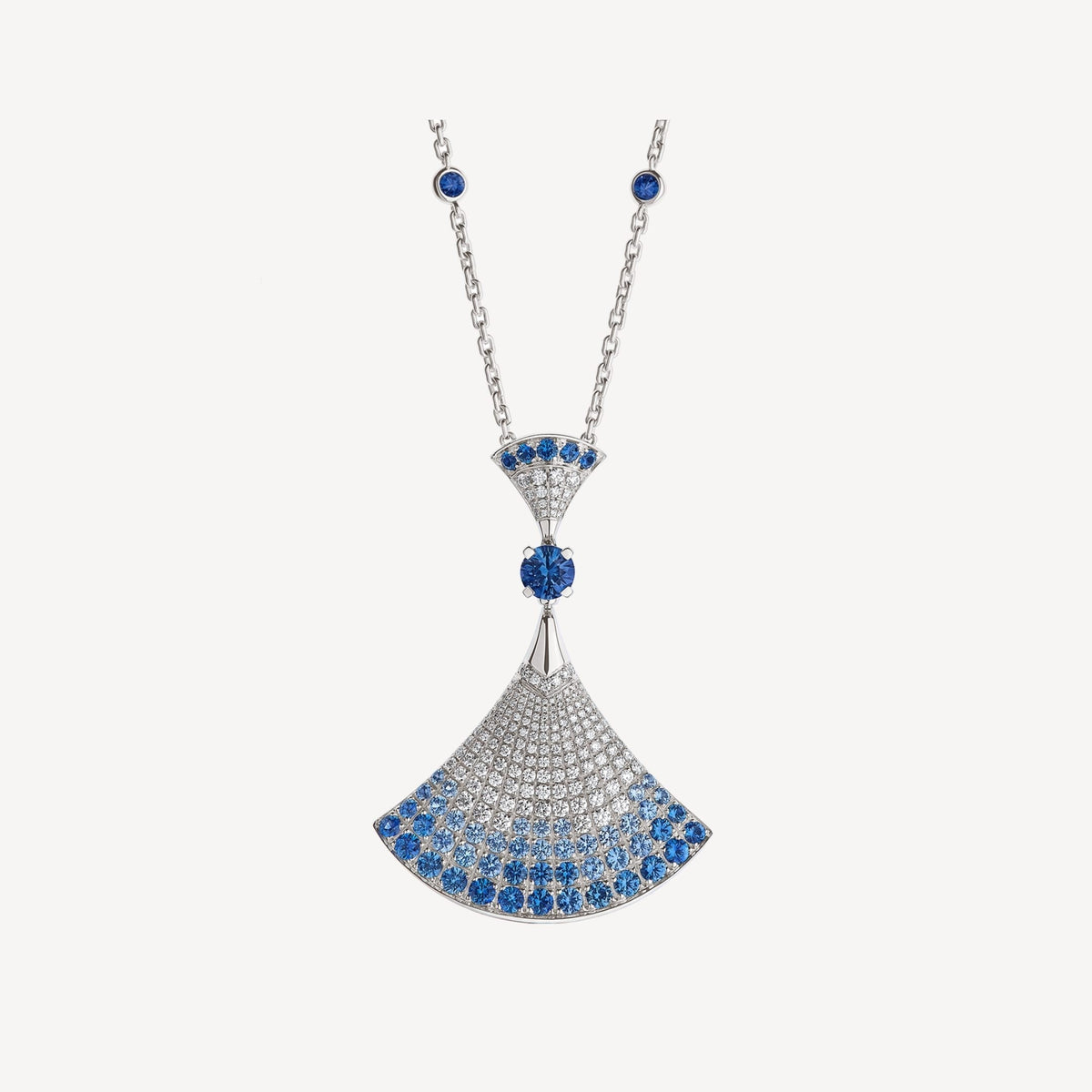[Bulga JEWELRY]DREAM NECKLACE AGATE SILVER DIAMOND