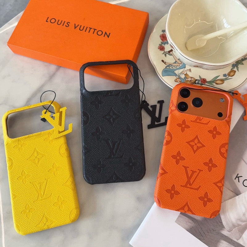 Fashion Aesthetic Shock Absorbing Protective Phone Case  L*V Series、Fashion Phone Case