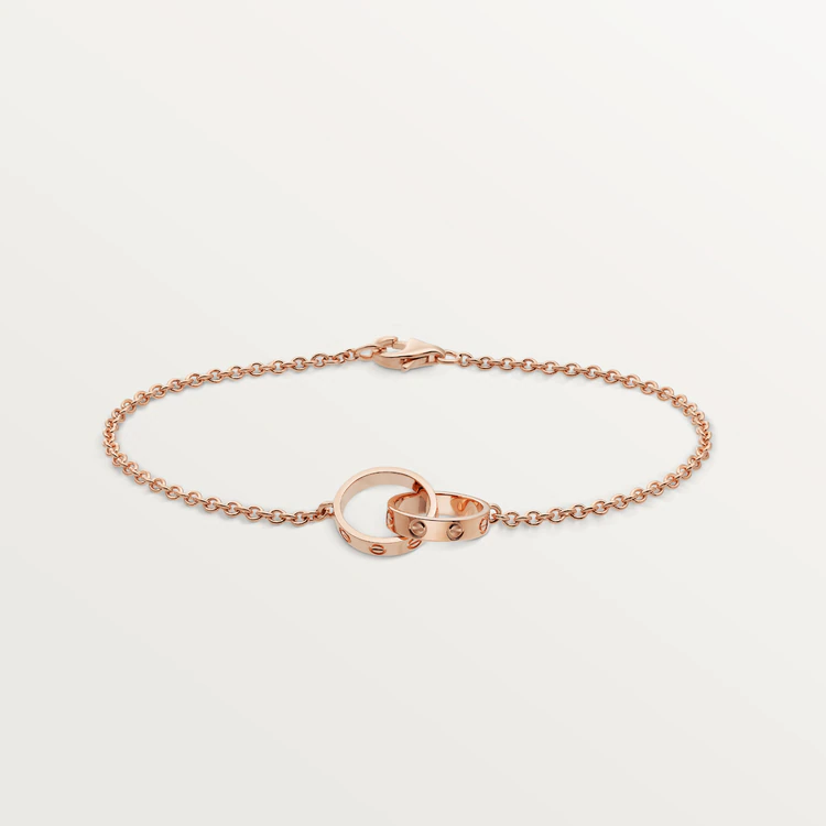 {💎CC JEWELRY}  LOVE BRACELET DOUBLE RING