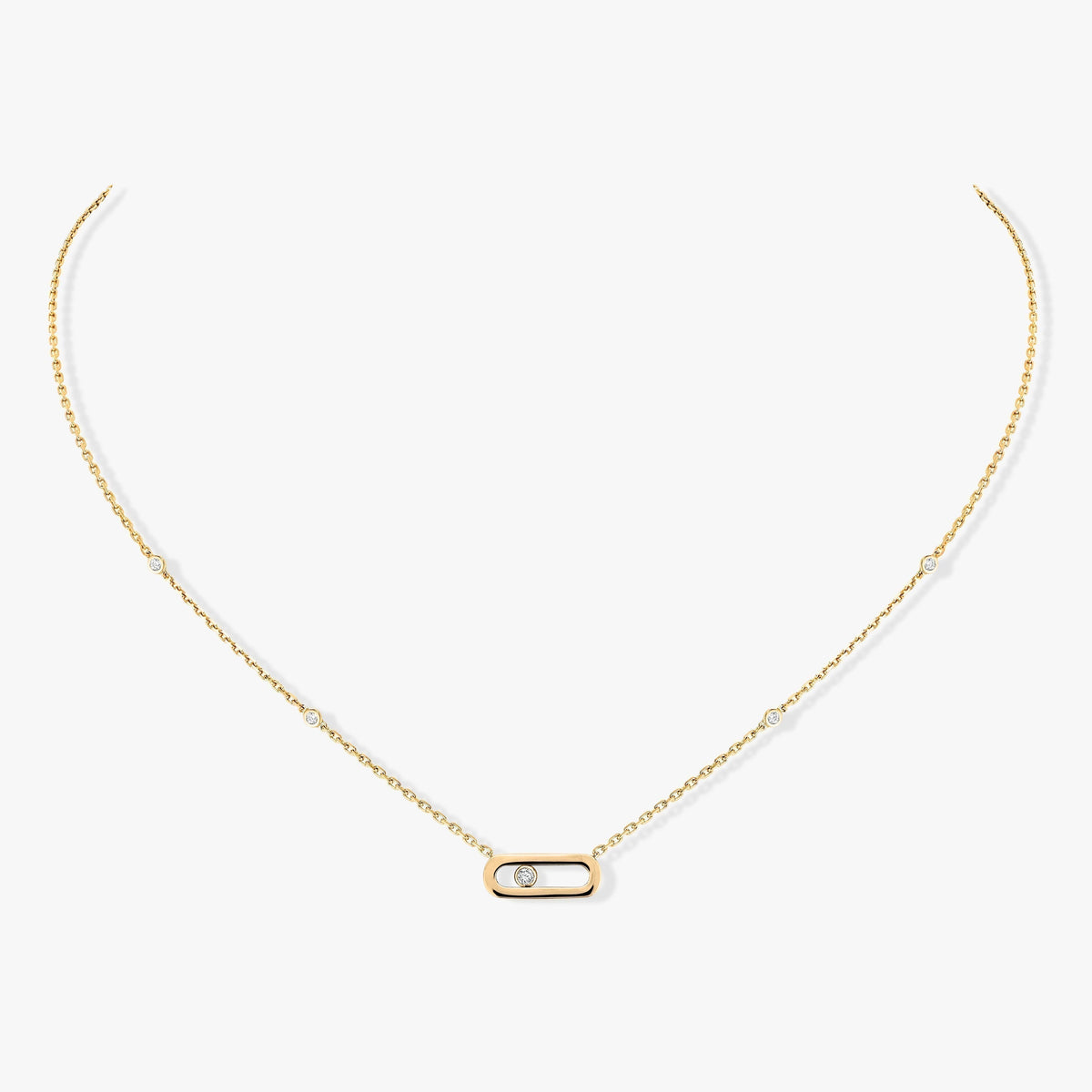 [CC ]MOVE UNO DIAMOND NECKLACE MESSIKA