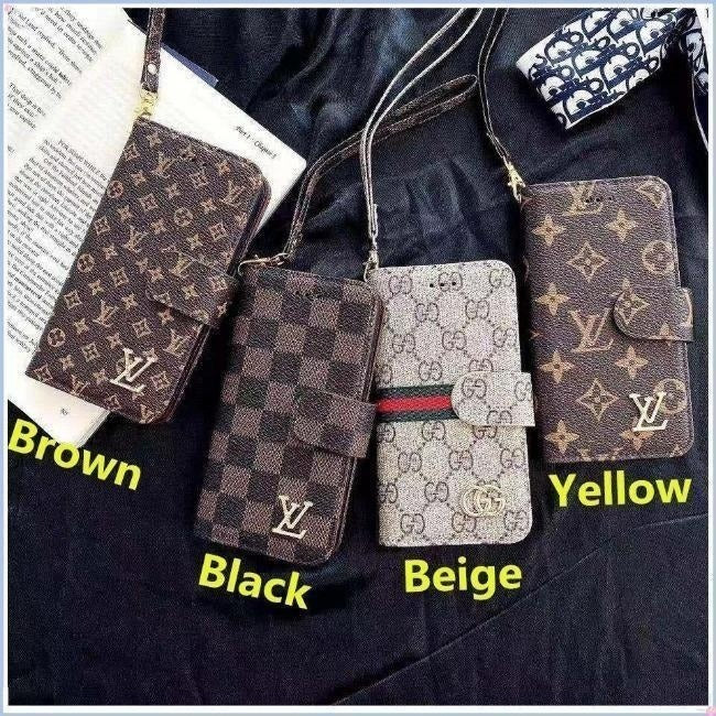 Fashion Aesthetic Shock Absorbing Protective Phone Case L*V Series、Fashion Phone Case