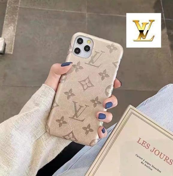 Fashion Aesthetic Shock Absorbing Protective Phone Case L*V Series、Fashion Phone Case