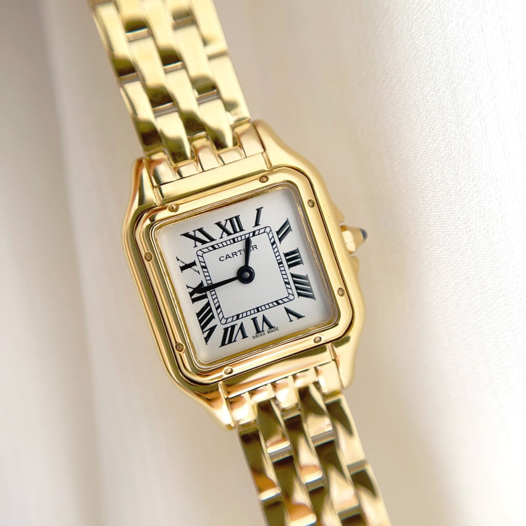 Panthere 22mm Yellow Gold Double Chain 44cmCARTI WATCH