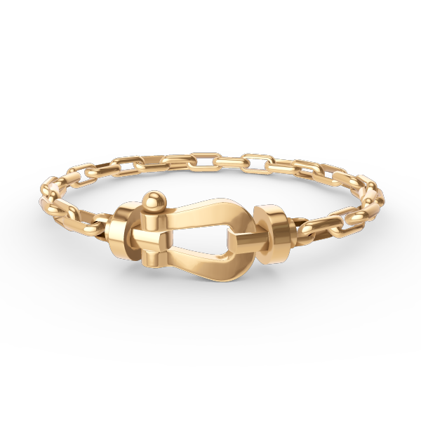CCjewelry FORCE LARGE HORSESHOE CLASP  METAL BRACELET FRED