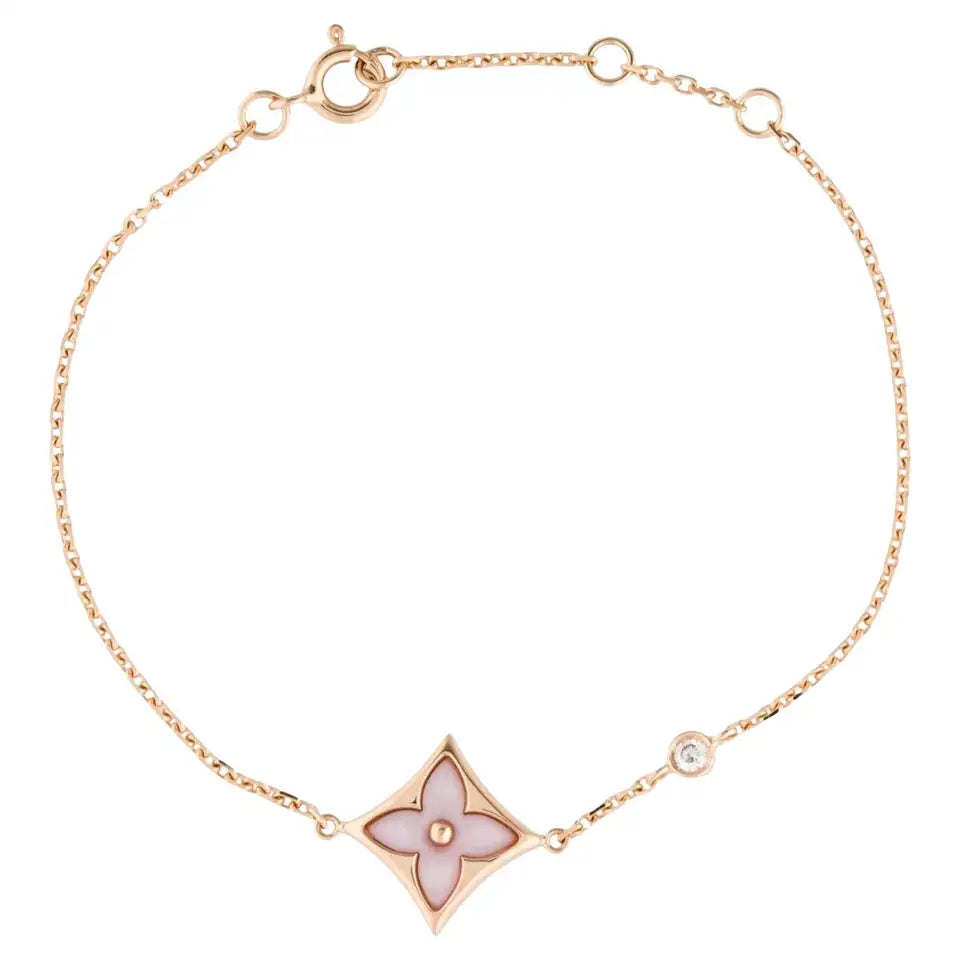 CCjewelry STAR 1 DIAMOND PINK GOLD BRACELET L.V