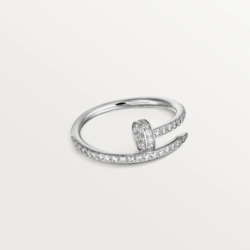 CCjewelry JUSTE RING 1.8MM SILVER DIAMONDS